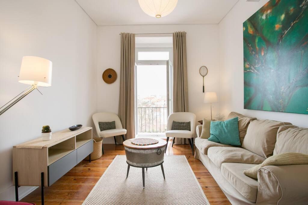 Principe Real Beautiful View 3 Bedrooms Flat! Lisbon Luaran gambar